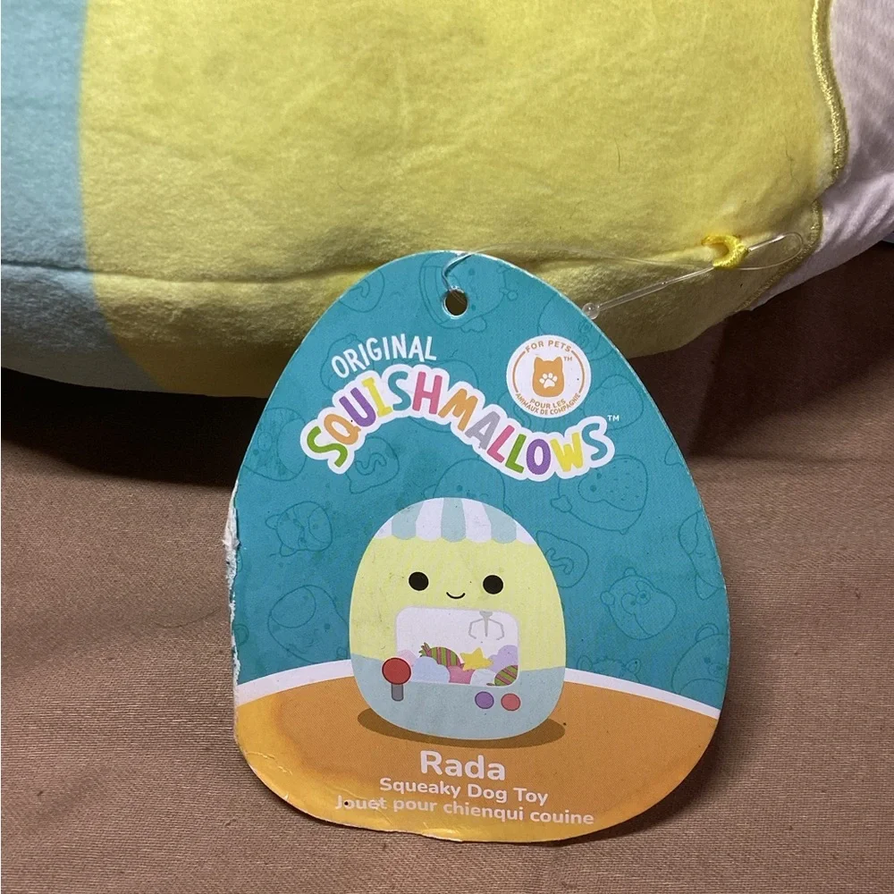 Squishmallows For Pets Squeaky Dog Toy Gamer Squad 